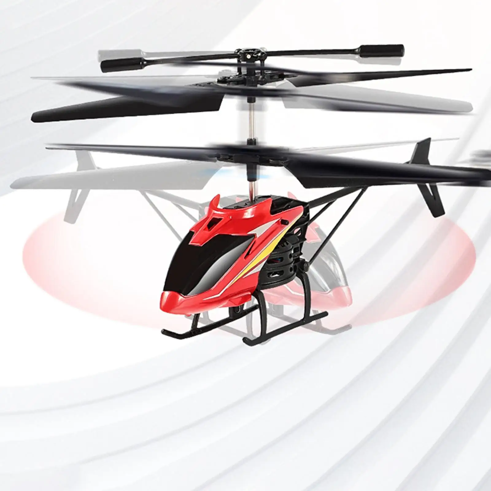 RC Helicopter Airplane 2 Channel with LED Lights Fun Educational Toy Gift 