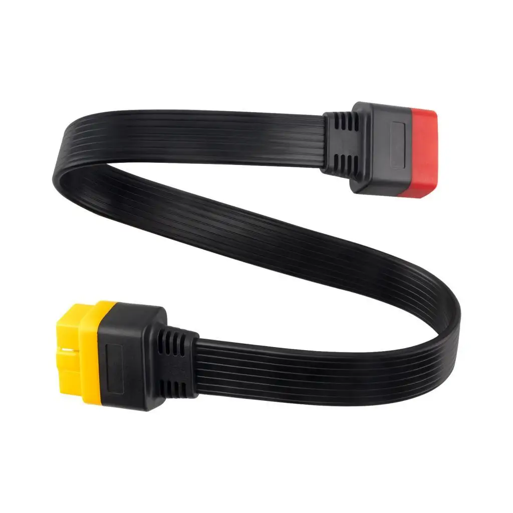 Extension Cable Car Diagnostic Extension Easy to Use TPU Accessory Automobile Detect Extension Cable for Vehicle