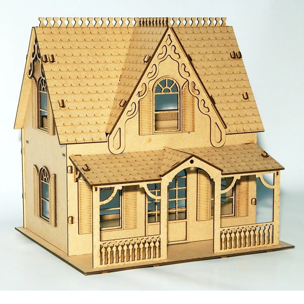 Bird Wooden Doll House CNC Laser Cutting DXF CDR File for CNC Laser/Plasma Cutting wood cnc machine