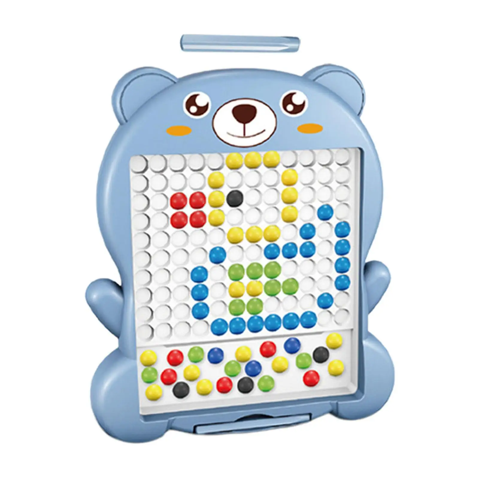 Drawing Board Early Learning Toy Portable Dot Toy for Kids Toddlers Boys Monkey