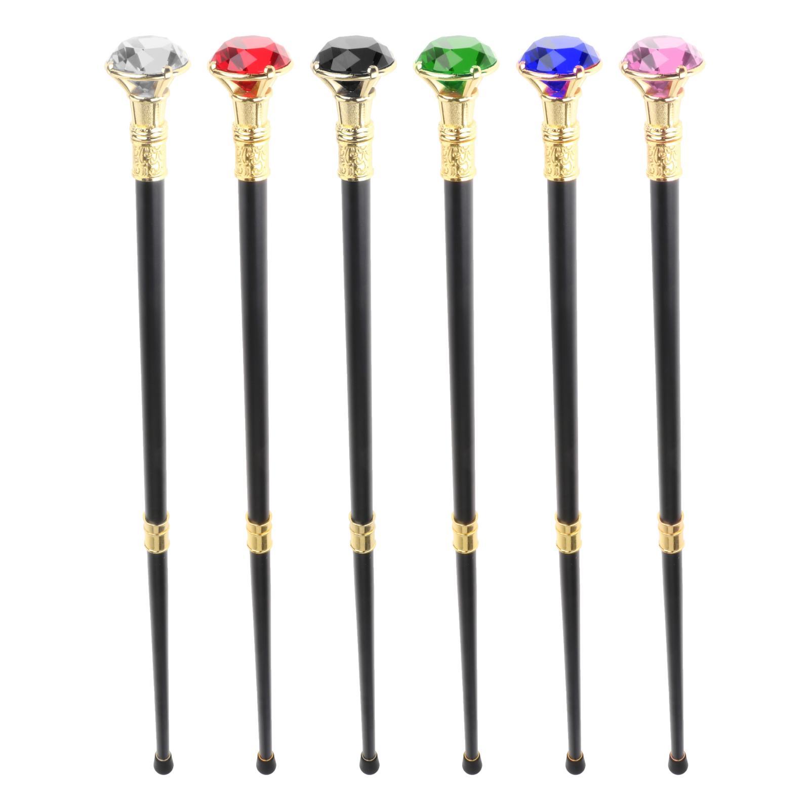 Luxury Walking Sticks Canes Men Diamond Type Handle Decorative Walking Cane