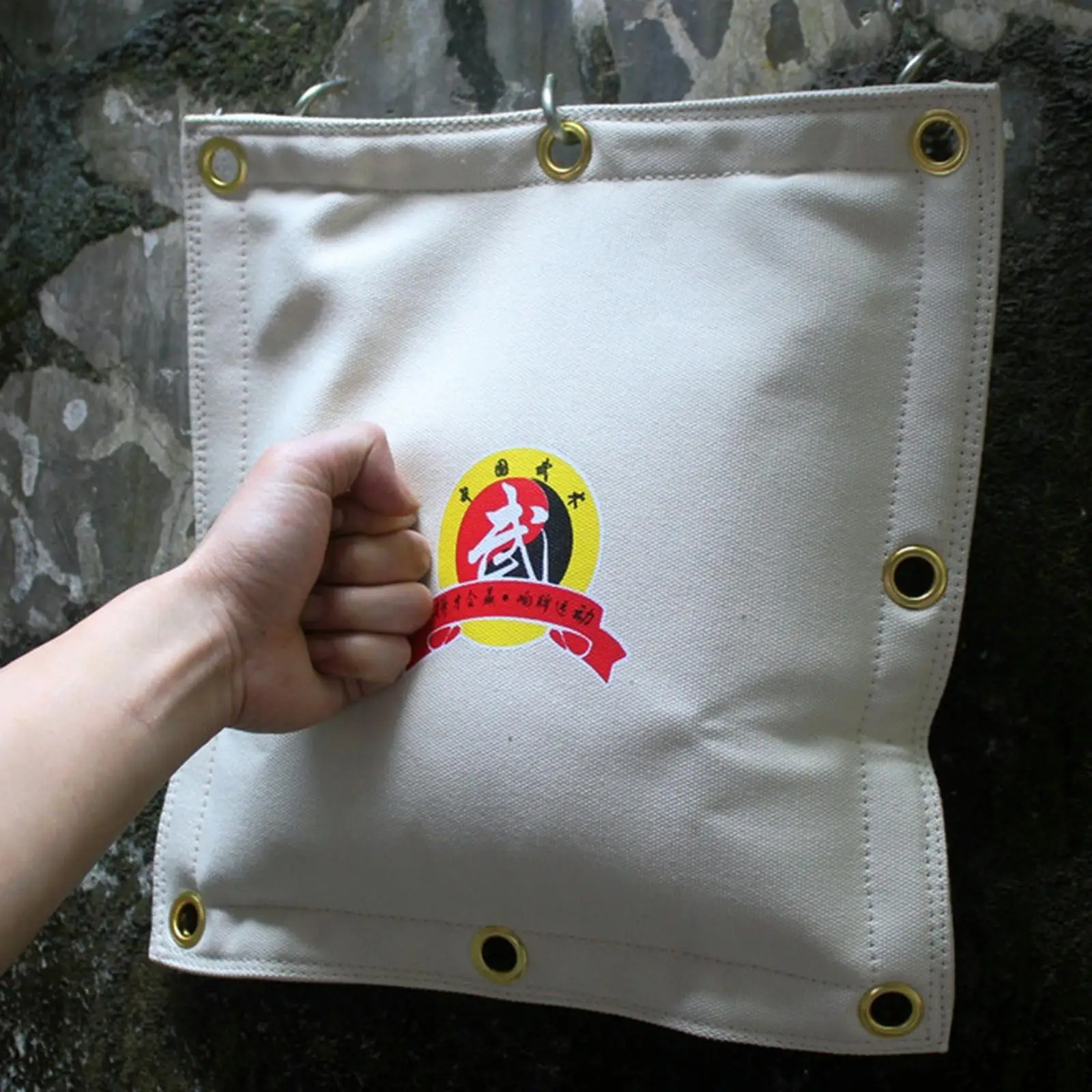 Wall Sandbag Martial Striking Bag & Zipper Taekwondo for Patio
