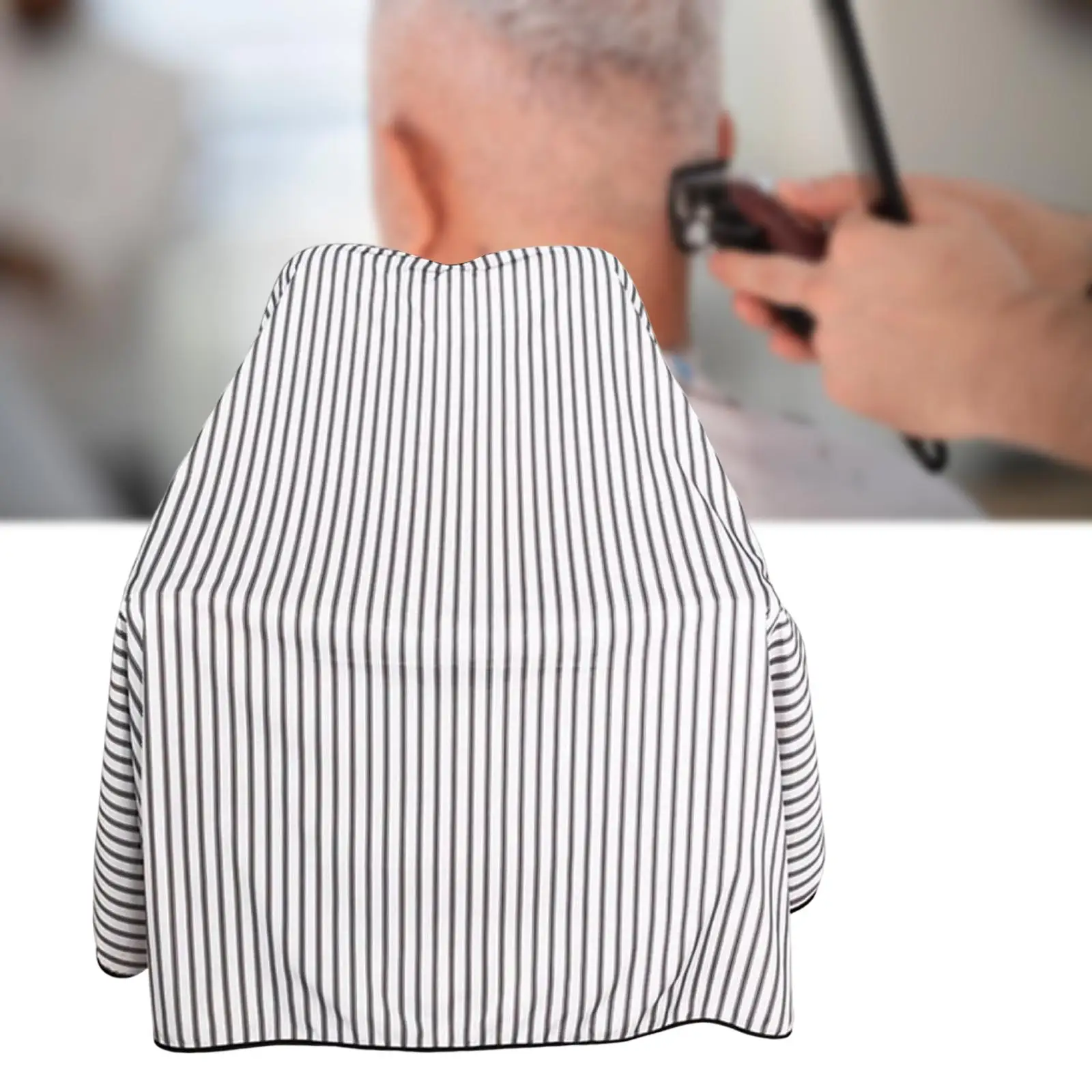 Salon Barber Cape Neck Guard Lightweight Cutting Hair Cape Collar for Hairdressing Straight Hair Perm Coloring Home Haircut
