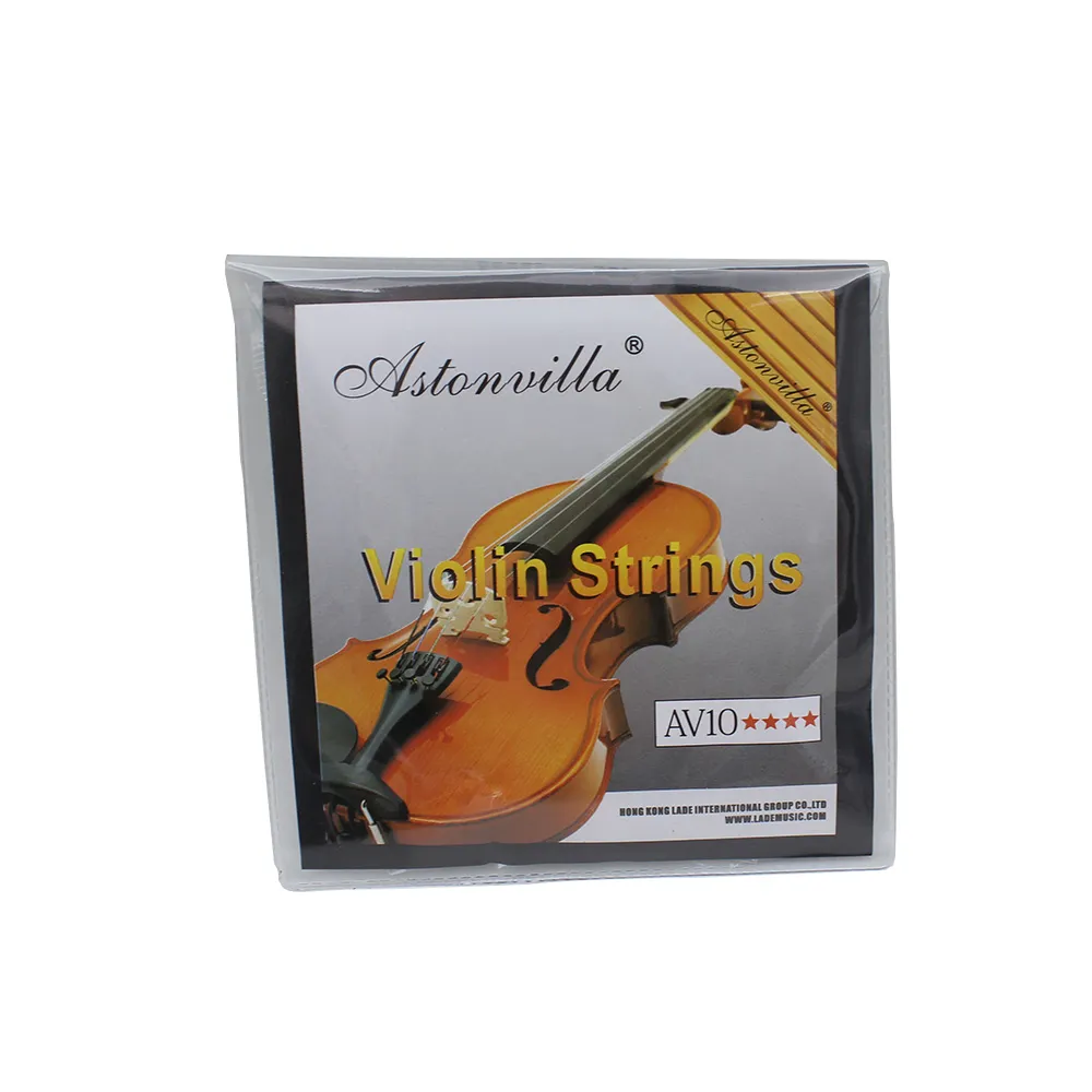 Description Picture 2 of itemAstonvilla Professional Violin Viola Cello Strings (E-A-D-G) Multiple Colors Nickel Silver Wound for 4/4 3/4 1/2 1/4 Viola Parts
