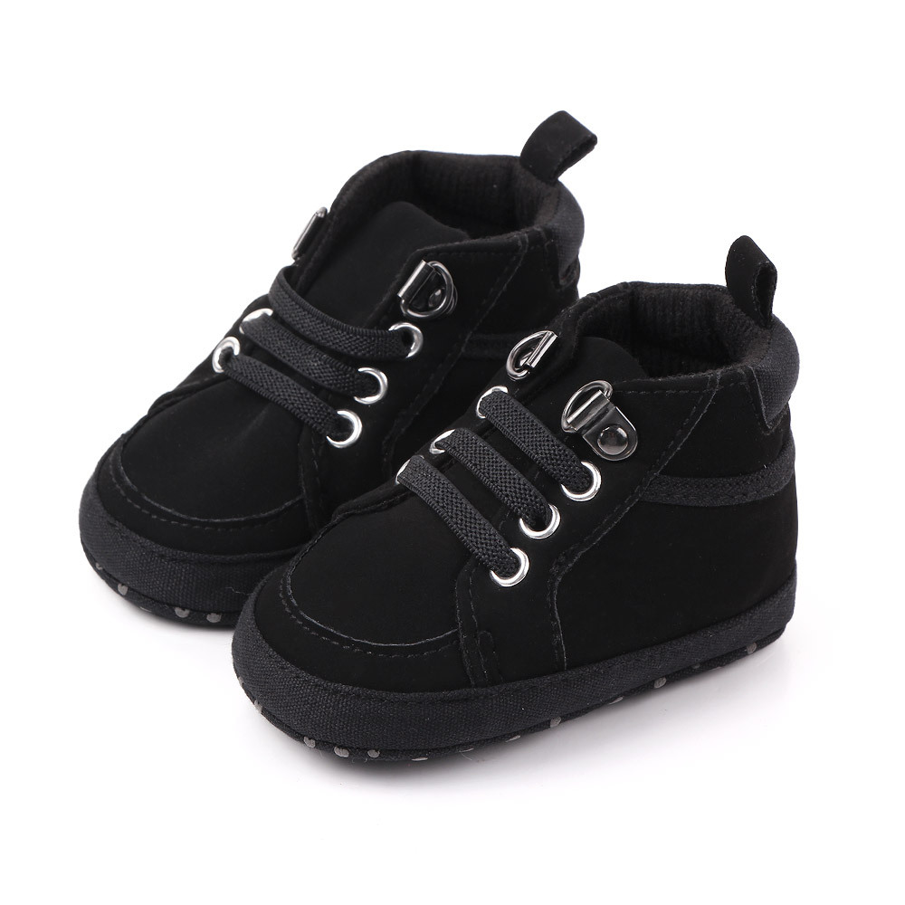 Title 10, Neugeborene Baby-Jungen-Schuhe mit weicher Sohl...