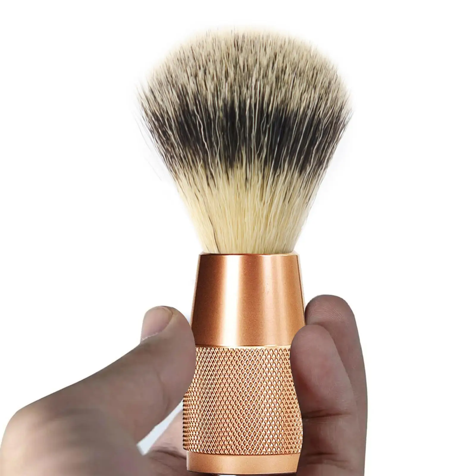 Shaving Brush for Men Accessories Handled Soft Nylon Bristles Metal Handle