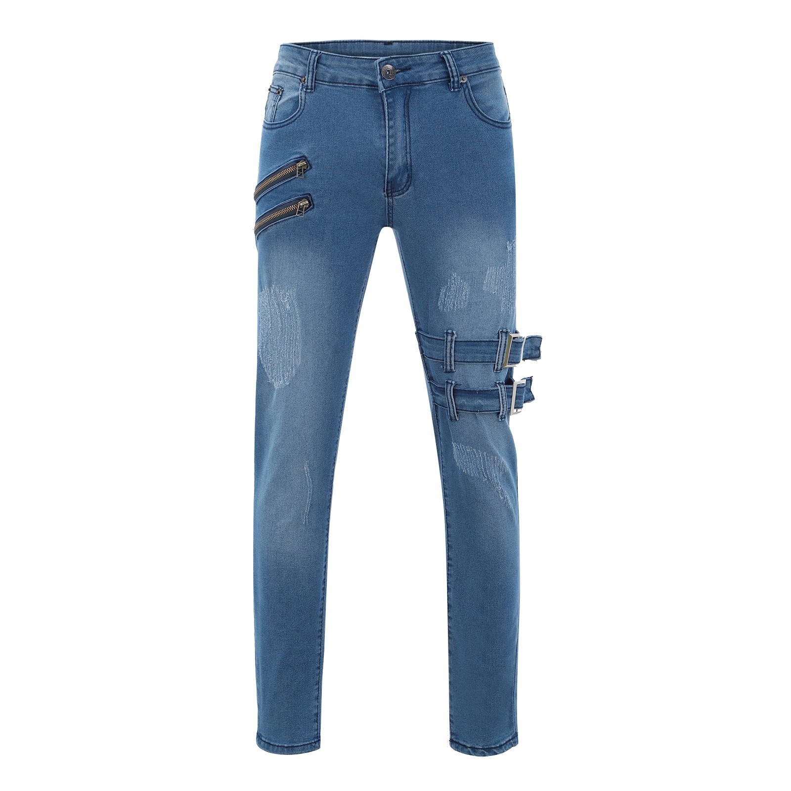 Title 6, Pantaloni da uomo a vita media slim fit jeans s...