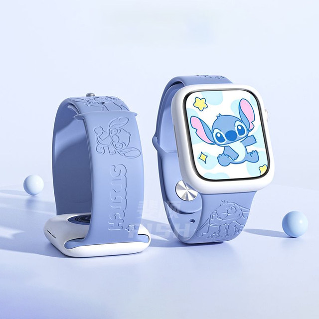 Cinturino per apple watch Stitch, cinturino per Apple Watch Disney,  cinturino per Apple Watch, cinturino per Apple Watch in silicone, Lilo &  Stitch 20 -  Italia