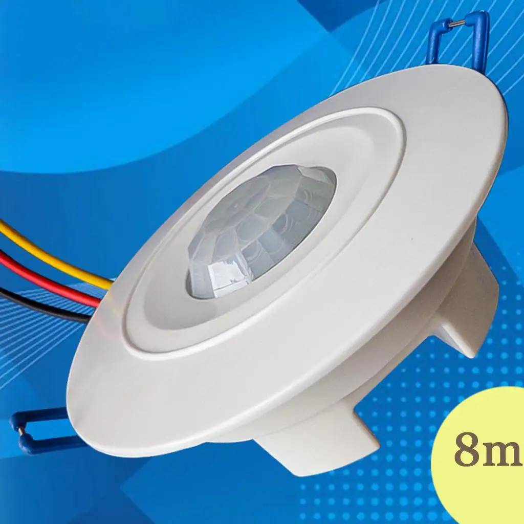Recessed Mounted 360 Degree Occupancy Motion Sensor Automatic