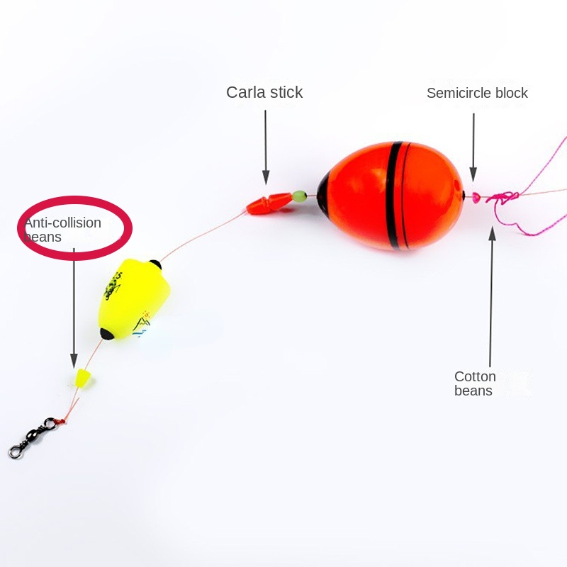 Title 13, 1 set Vertical Buoy Sea Fishing Floats with Pin...