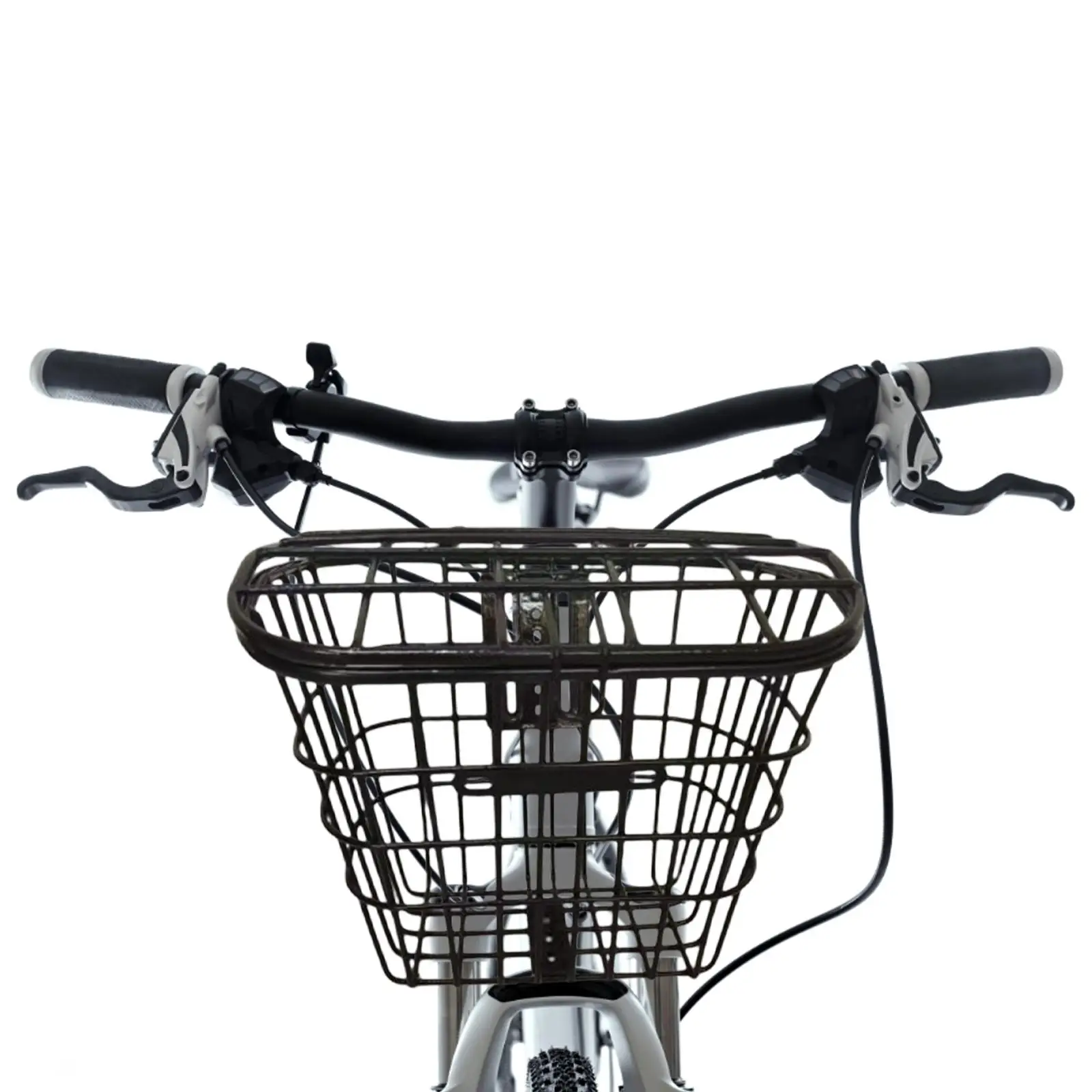Bike Front Rear Basket Portable Cycling Carrier Sturdy Hanging Basket Bicycle Basket Cargo Rack for Mountain Bikes Scooter