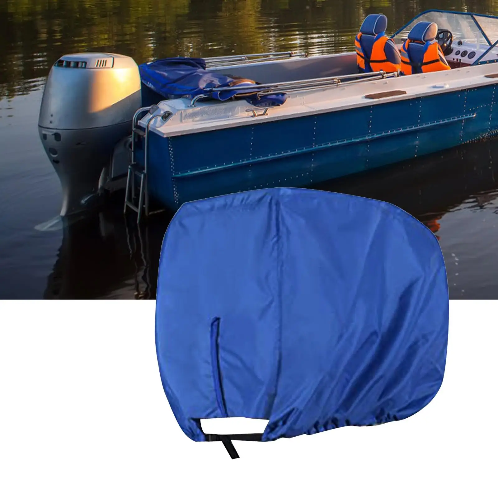 Outboard Motor Cover Durable Outboard Engine Cover for Boat Motor 25-50HP Boats Accessories