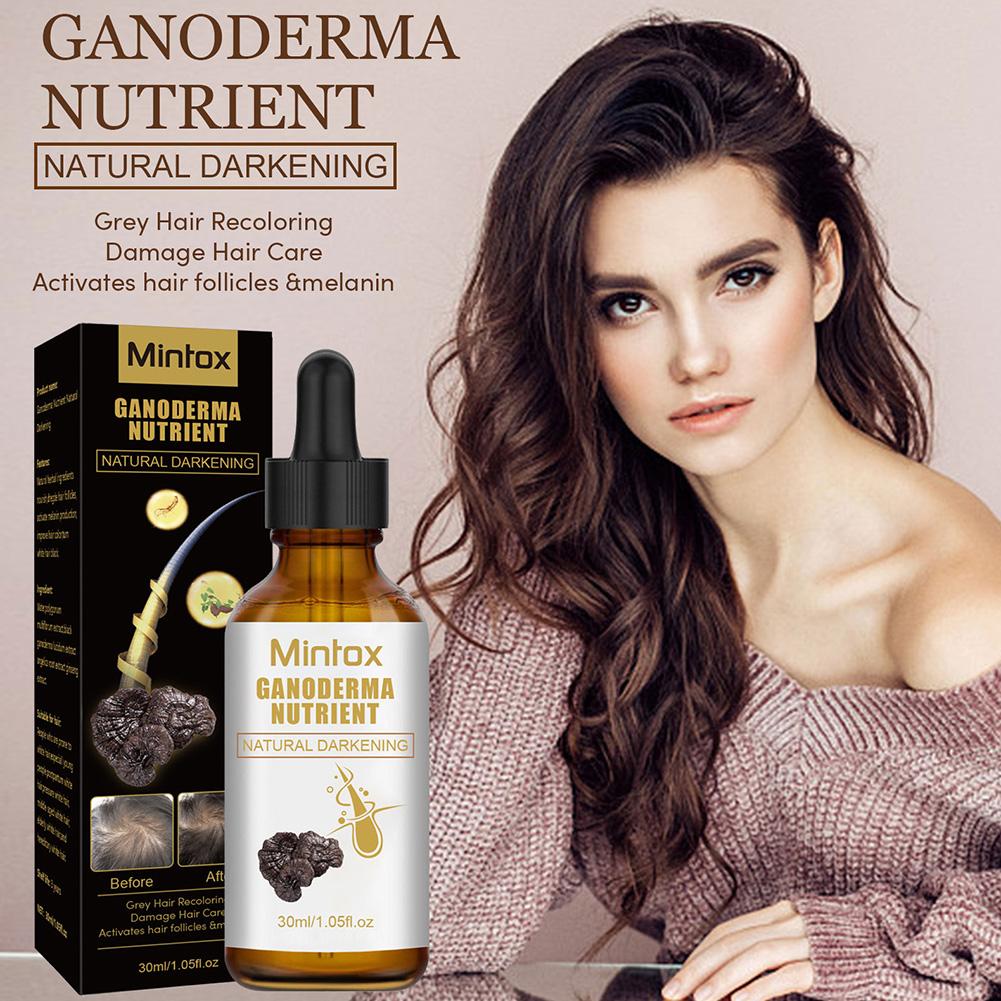 Best of 5PCS New Anti-greying Hair Serums Ganoderma Nutrient Hair Darkening Serums Anti Grey Hair Essence For Regrow Thicker Fuller Reviews & Tips - Image 3