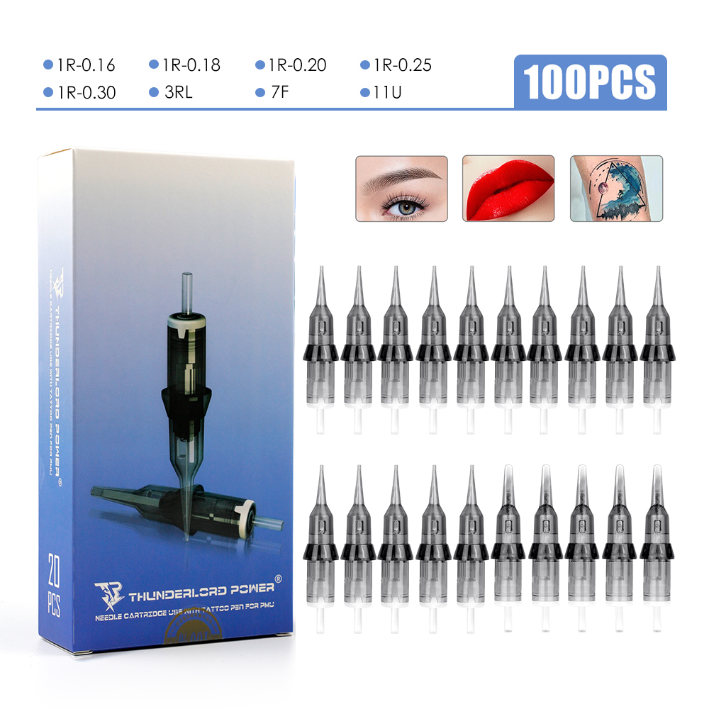 Best of 100PCS Tattoo Needles Cartridge 0.16 0.18RL Disposable Sterilized Permanent Makeup Needle For Tattoo Machine Pen Makeup Supplies Reviews & Tips