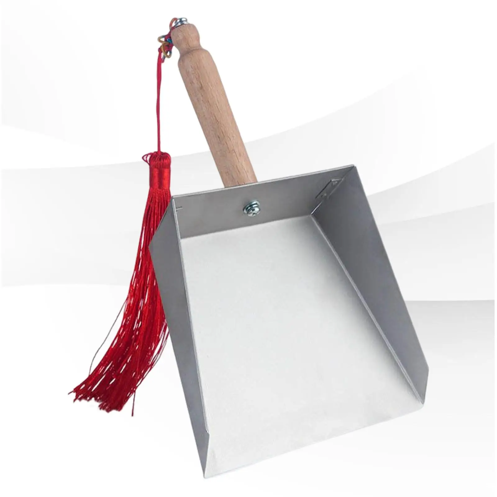 Mini Stainless Steel Dustpan and Broom Durable Dustpan with Brush for Indoor