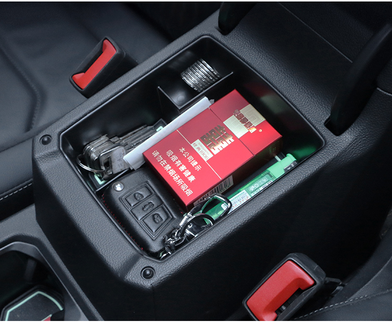 Auto-Armlehnen-Mittelkonsolen-Aufbewahrungsbox, Handschuhfach-Organizer für Volkswagen VW Tiguan MK2 2017-2021 2022 2023 2024 Zubehör – Detail 14