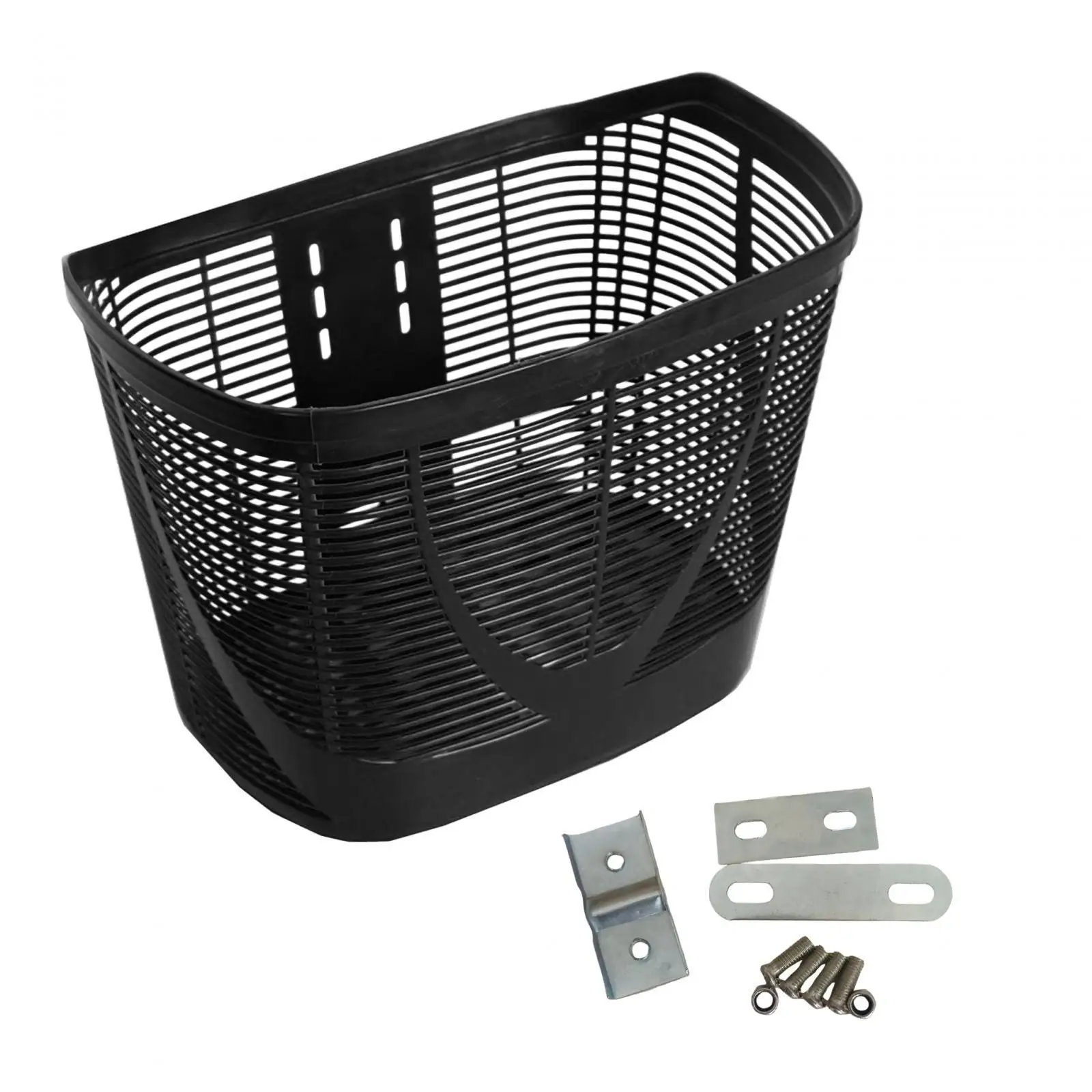 Bike Front Basket Men Women Bicycle Storage Basket Easy to Install for Camping Grocery Shopping