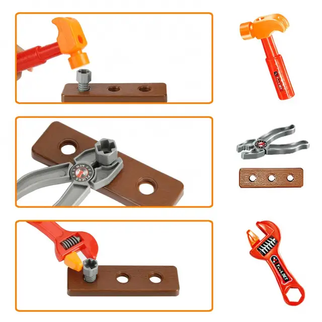 Cardboard Screw Tool Construction Kit Kids Engineering Building Kits Tools  Toys Accessories - AliExpress