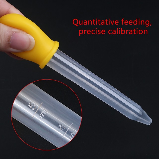 Pipettes Compte-Gouttes 5ml Alimentaires - Lot 10 Colorées Avec Brosse Nettoyage
