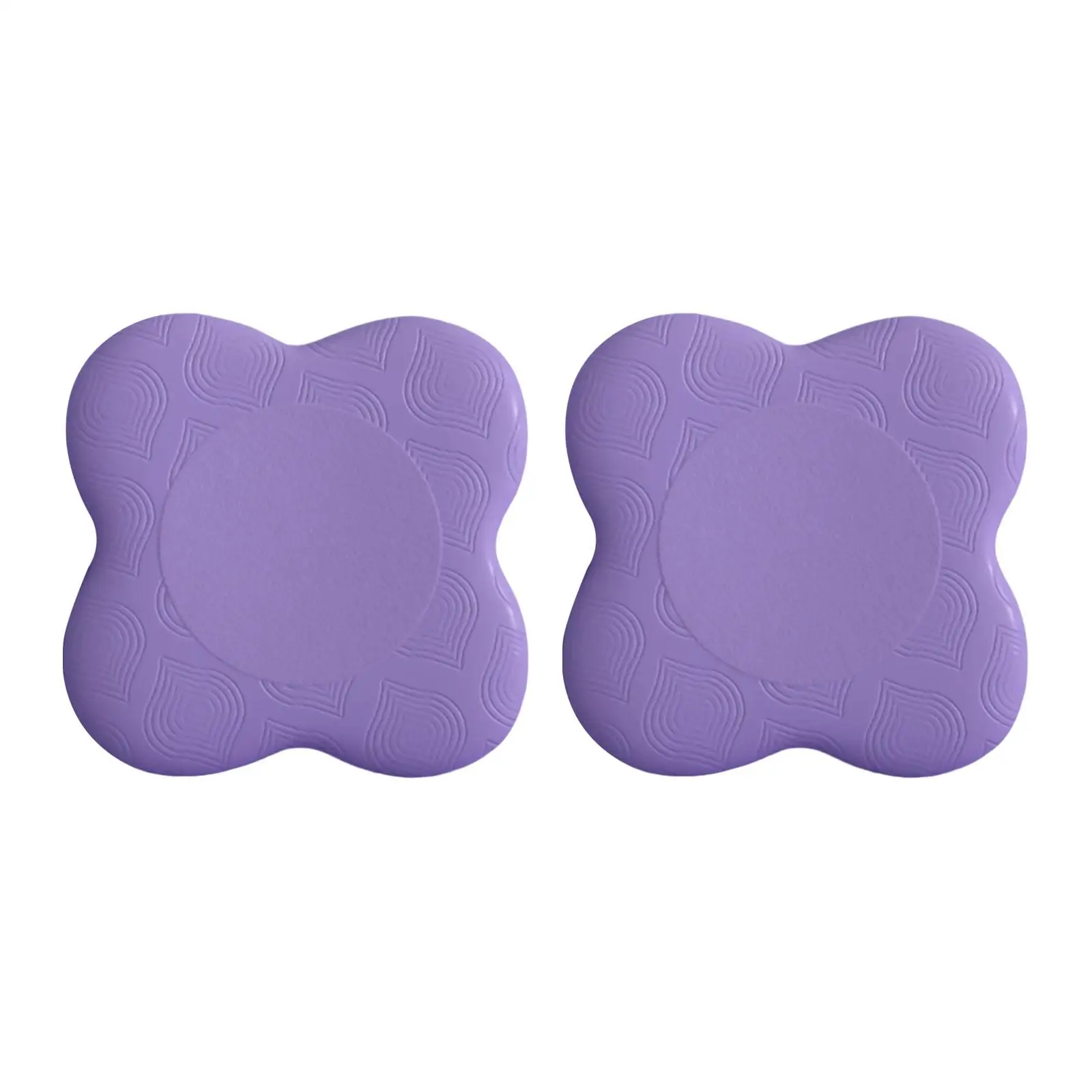 2x Yoga Knee Pad Cushion Non Slip Comfortable Yoga Mat Accessory Balance Cushion for Hands Knee Pilates Meditation Floor