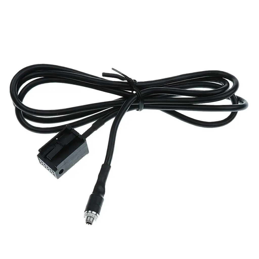 .5mm AUX Audio Input Female Adapter Cable Connector For BMW Z4