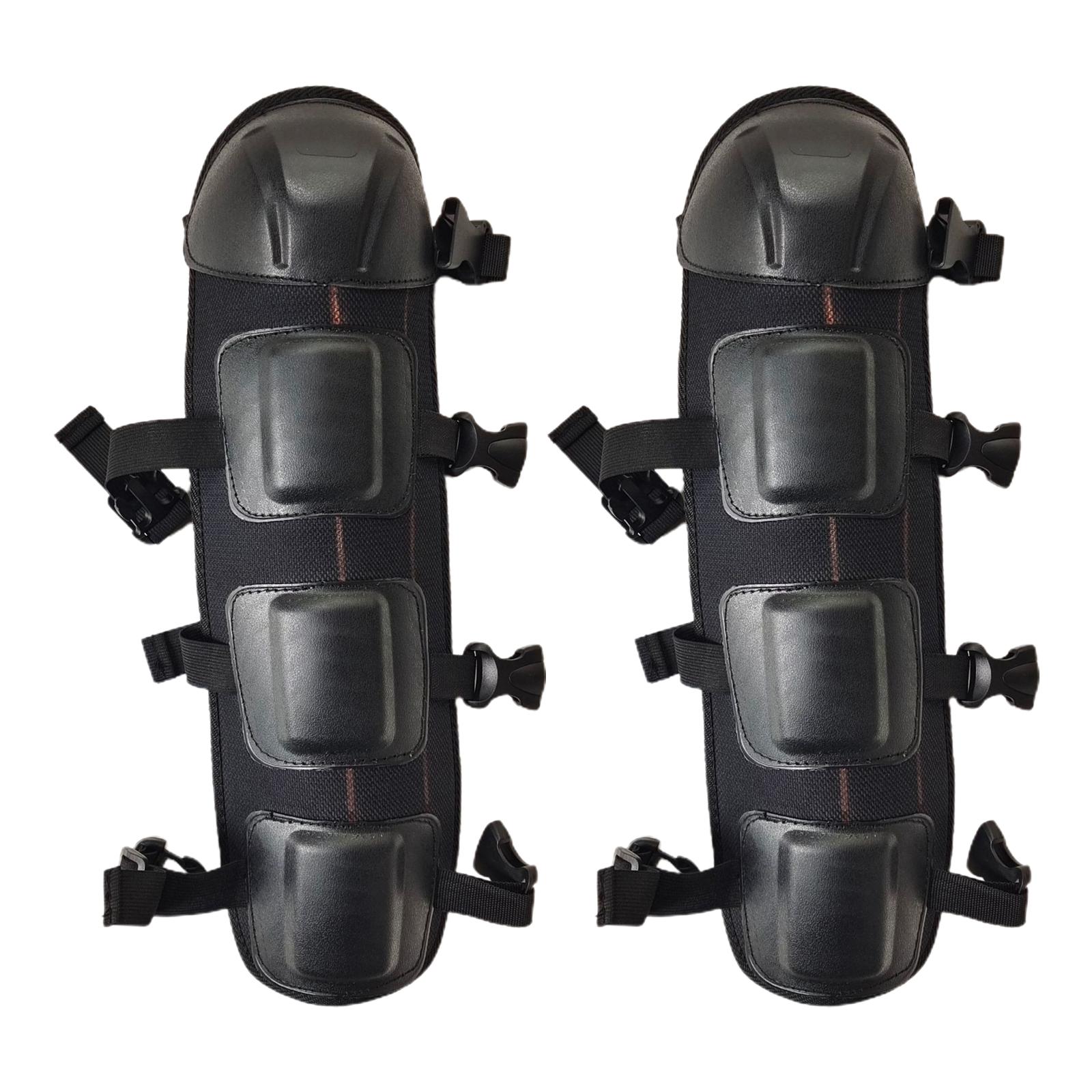 Knee Pads Kneelet Protective Gear Adjustable Straps Comfort Removable Motorbike