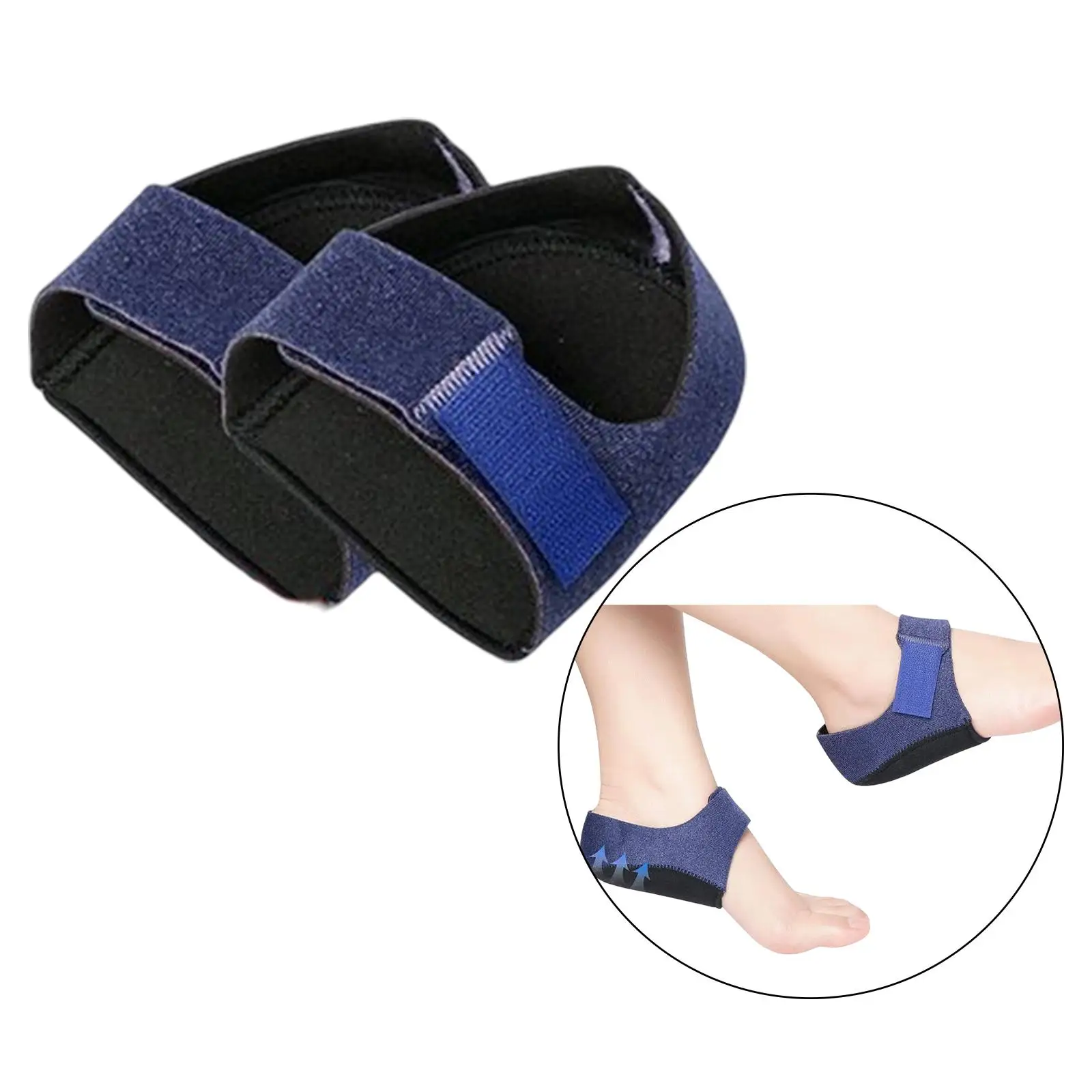 Silicone Heel Protector Plantar Fasciitis Inserts Cushion Cracked feet skins cares Unisex