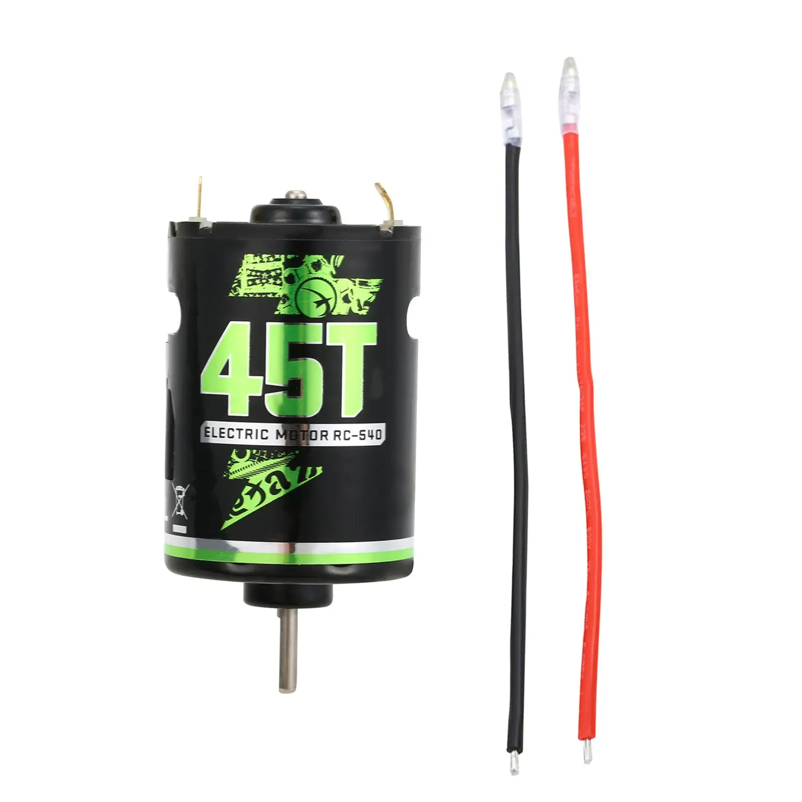 RC 540 Brushed Motor Upgrades High Torque Metal Motor for 1:10 Scale RC Crawler Car Truck Part Replacement Accessories