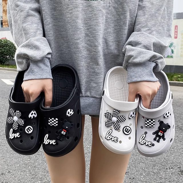 Shoe Charms for Crocs DIY Cute 3D Bear Chain Detachable Decoration Buckle  for Croc Shoe Charm Accessories Kids Party Girls Gift - AliExpress