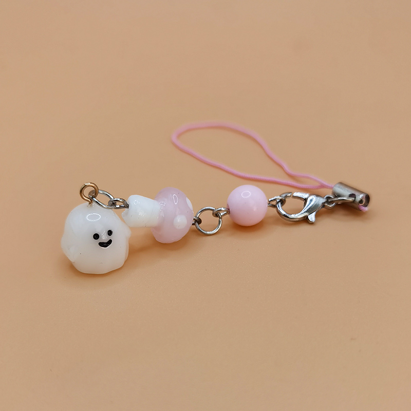 Funky Y2K Hand Perlen Handy Schlüsselanhänger Charm Strap Kawaii süße Kette Lanyard Anhänger Mädchen Geschenk für IPhone/Samsung/HUAWEI – Detail 3
