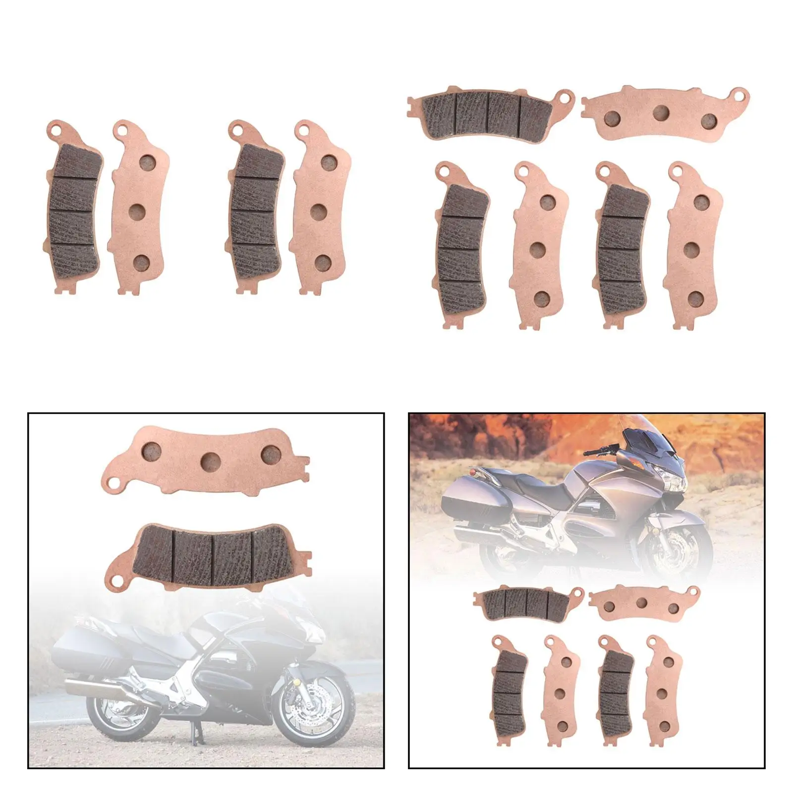 Braking Pads Sintered Copper based Replaces for 4.5x1.2inch