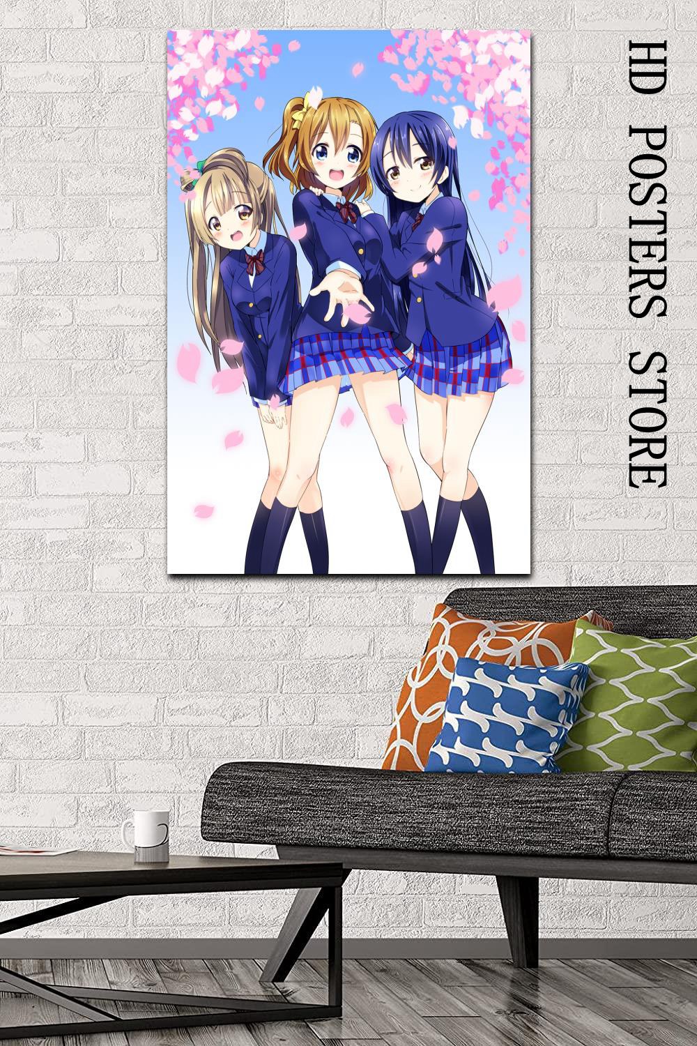 Картина в стиле аниме Love Live School Idol Project | AliExpress