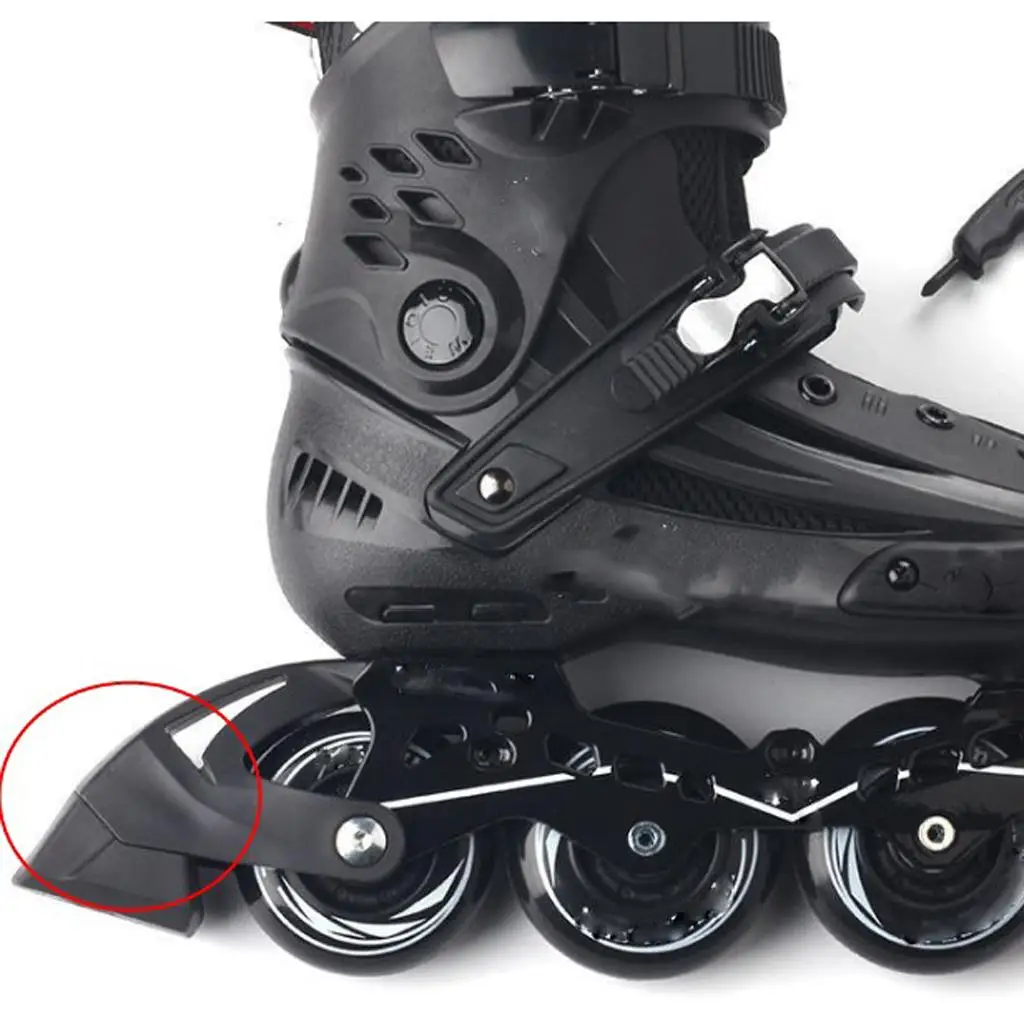 2PCS Roller Skate Brakes , Universal Skating Safety Brake Pad, Non-Slip Brake Pad Skateboard Parts for Inline Roller Skate