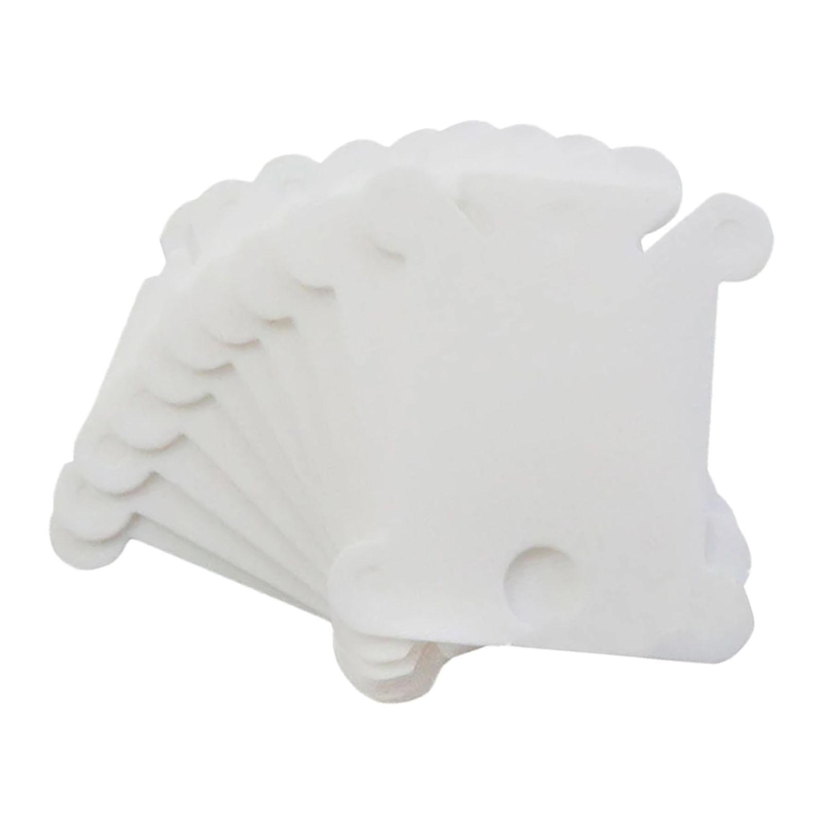 200Pcs Cardboard Thread Bobbins for Stitch Embroidery Accessories Holder DIY Sewing Storage