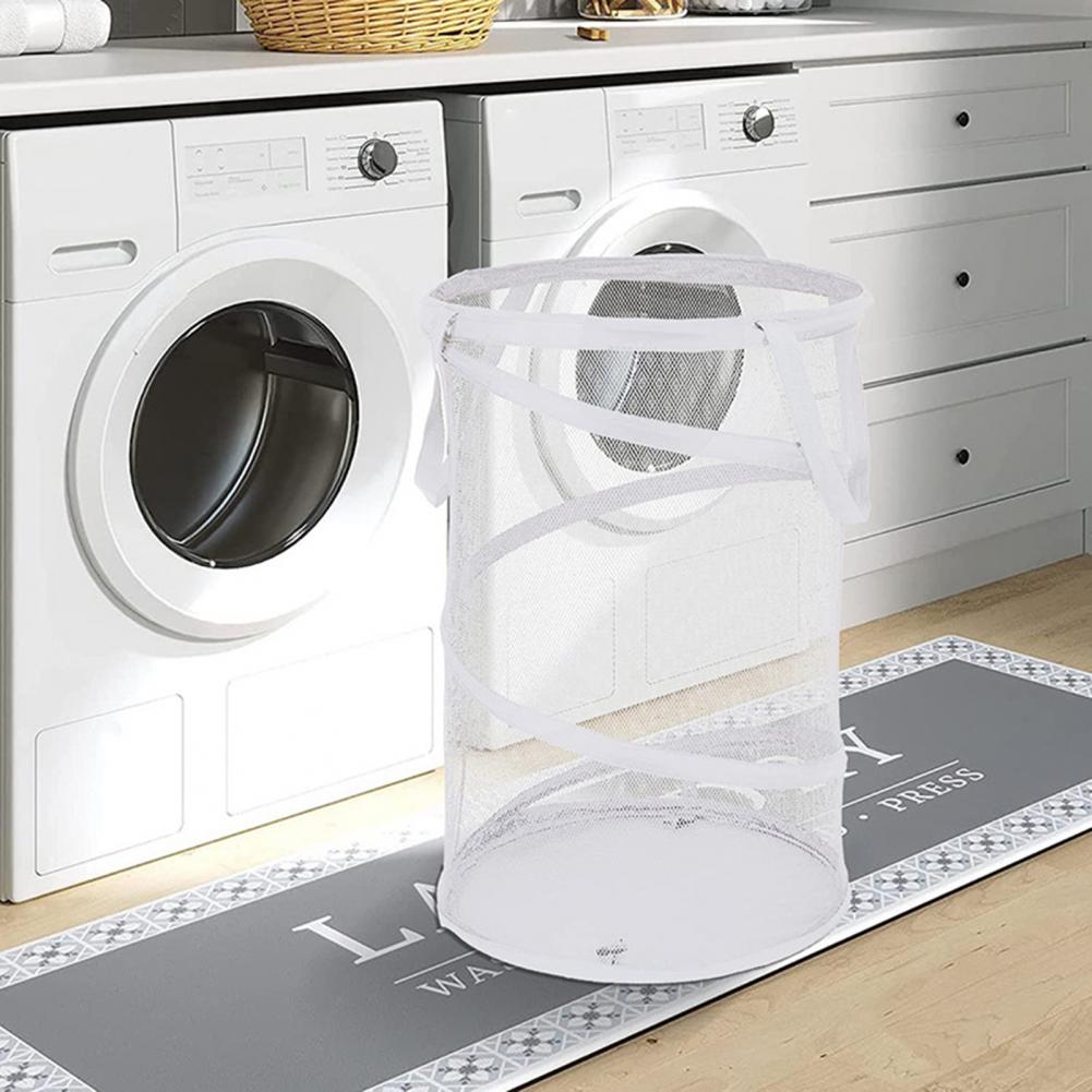 Panier Linge White Mir Linge En Filet De Grande Capacit Facile