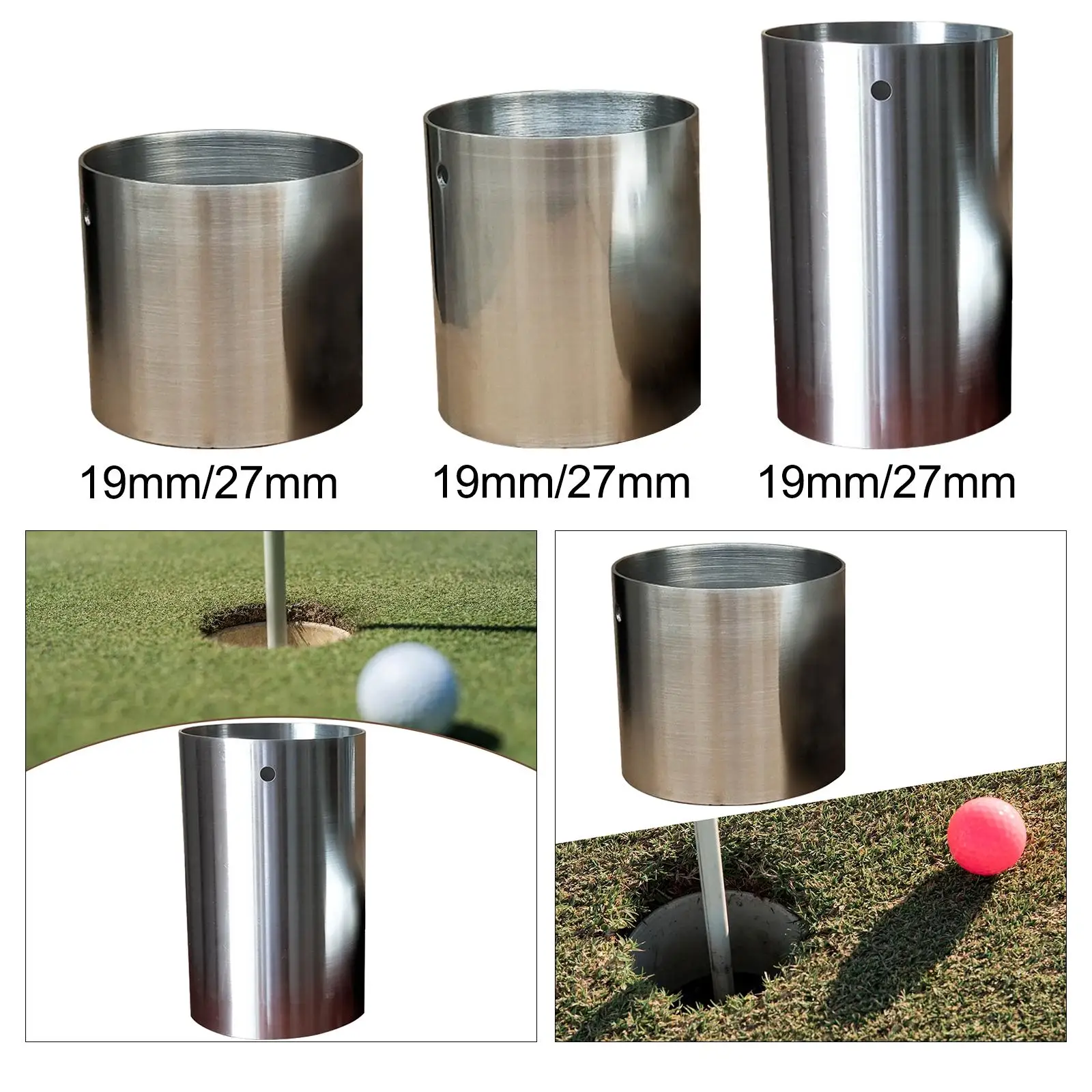 Golf Hole Cup Hole Training Accessory, Outdoor Convenient ,Golf Practice Aids