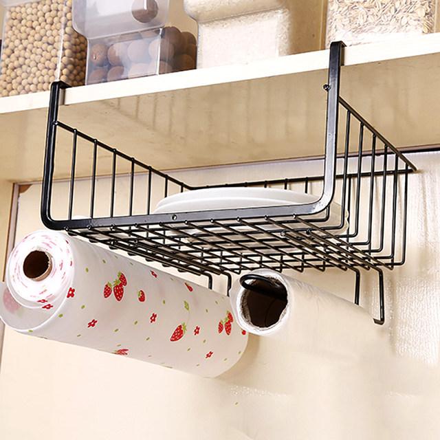 Rectangular Undershelf Storage Basket Snug Fit Arms Iron Wire Under Shelf  Organization Rust Resistant Under Shelves - AliExpress