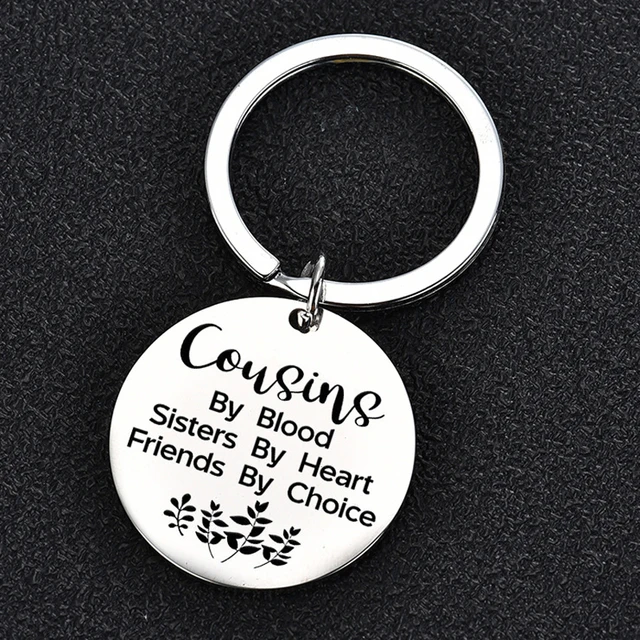 Cousin Gifts For Him Her Engraved Heart Birthday Christmas Gift For Cousin  | eBay