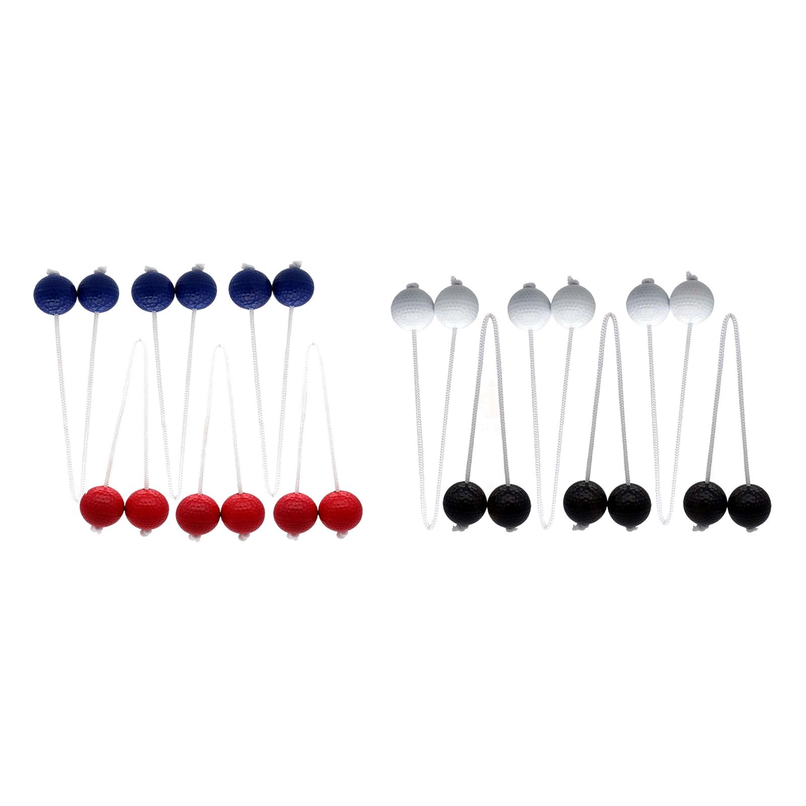 6 Pieces Ladder Ball Replacement Indoor/Outdoor Backyard Games Bola Strands