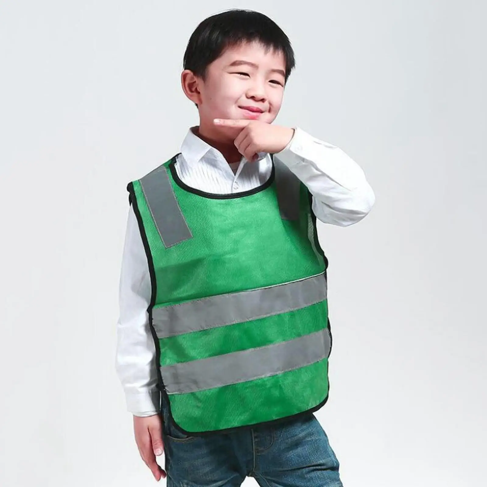 Child Reflective  Jackets  Work Cycling Road Sanitation Clothes