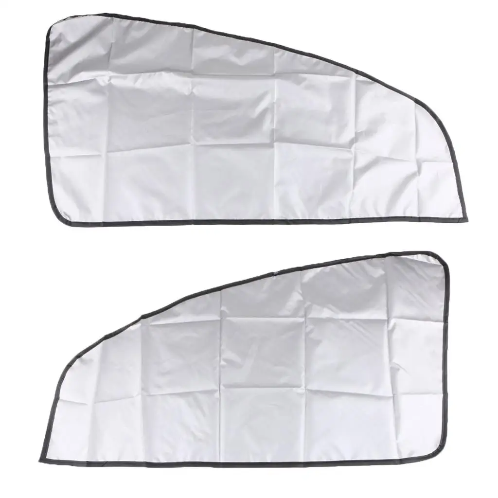 1 Pair  Car Magnetic Sunshade Car Curtains Car Windshield Sun Shield Cover Double Sides Car Window Sun Shade Protector