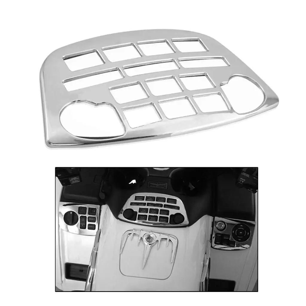 NEW ABS CD Radio Accent Panel Trim Cover for Honda Goldwing GL1800 2001-2011