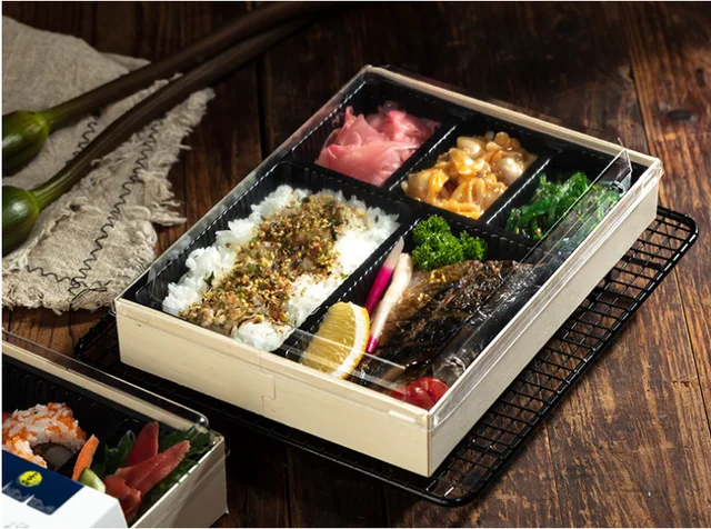 High Quality Disposable Bento Box Sushi Pbox - China Packaging Box and  Wooden Box price