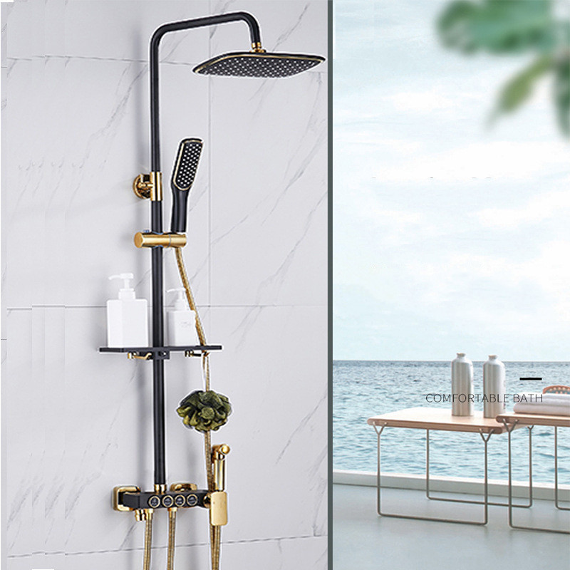 Description Picture 3 of itemBathroom Shower System Pressurized Shower Head Bathroom Luxury Shower Faucet Set