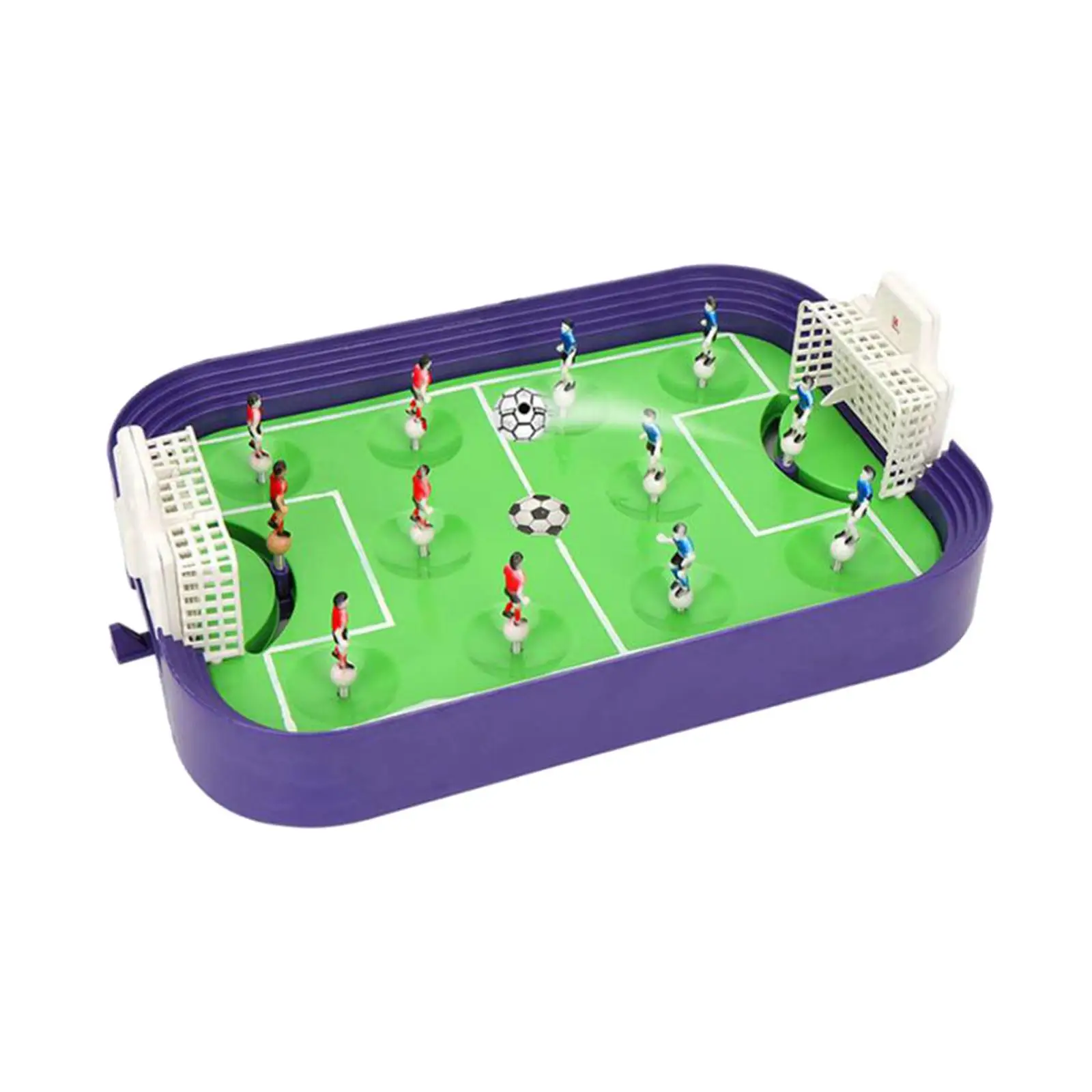 Portable Table Football Game Soccer Table Game Table Board Interactive Toy Mini Tabletop Football for Teens Boys Adults Family