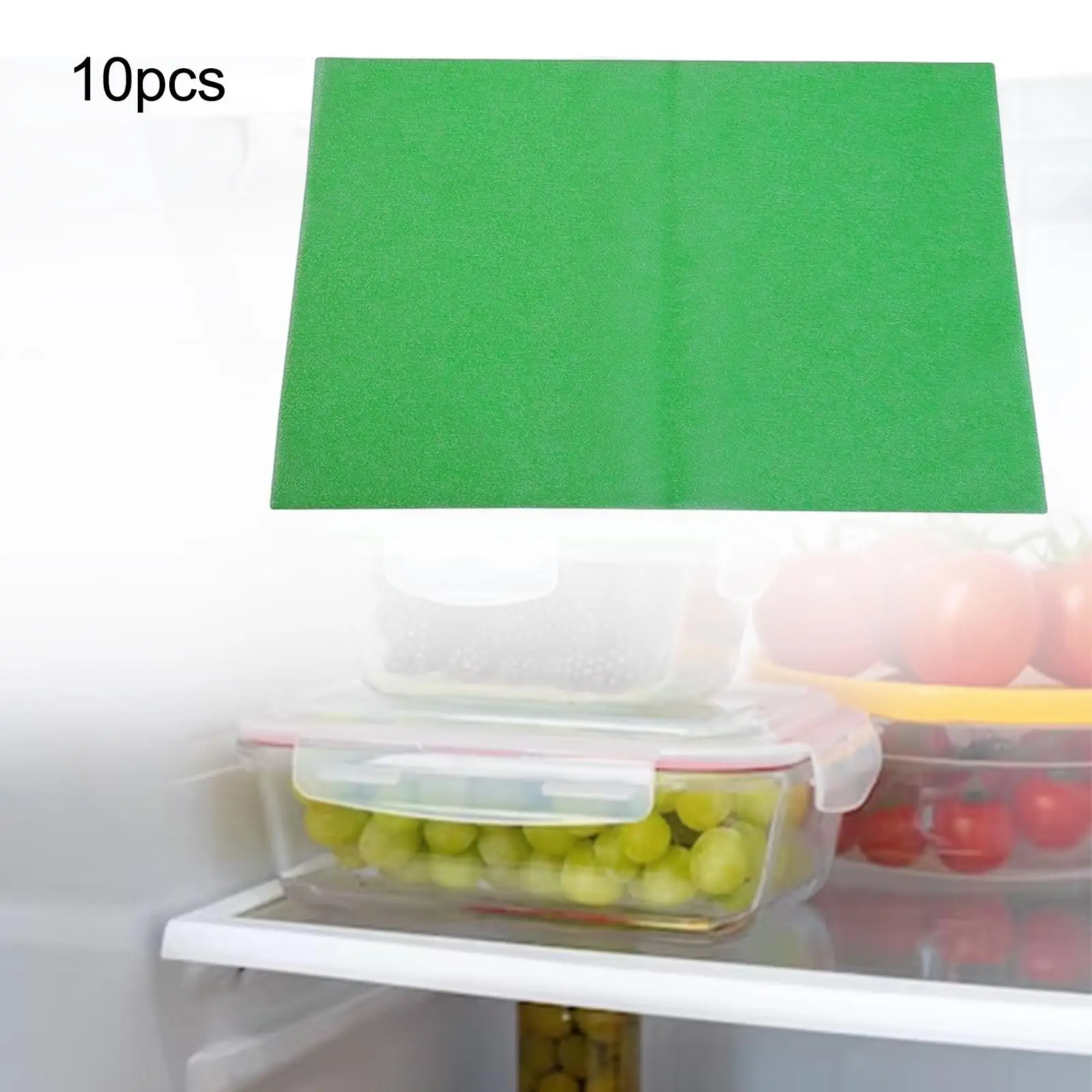 10x Multifunctional Fridge Mats Liners Drawer Fridge Cover Kitchen Table Pad Kitchen Gadgets Accessories Kitchen for Cupboard