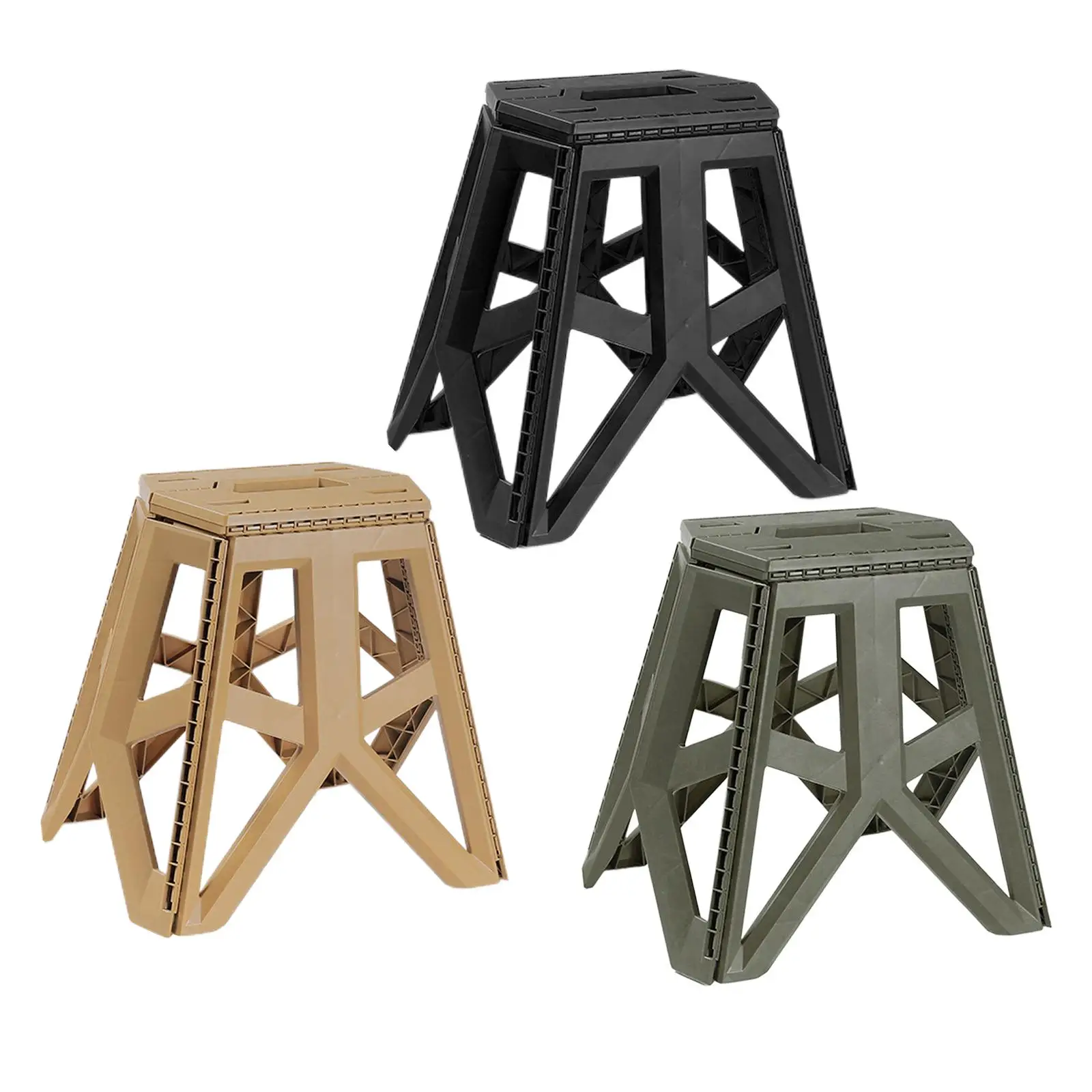 Portable Foldable Stool Camping Chair Lazy Resting Stools Picnic Garden Seat