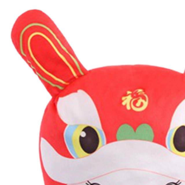 Lion Rabbit Plush Hat Creative Gift Headwear Winter for Festival Dress