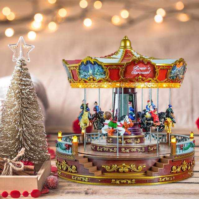 Carousel music box popular