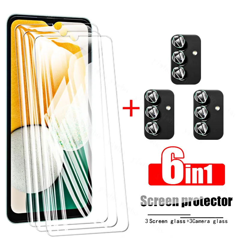 Case for Samsung Galaxy A12 A13 A33 A53 5G Tempered Glass Clear on for Samsung A12 A52s M52 M62 A52 A03s Transparent Full Cover best iphone wallet case